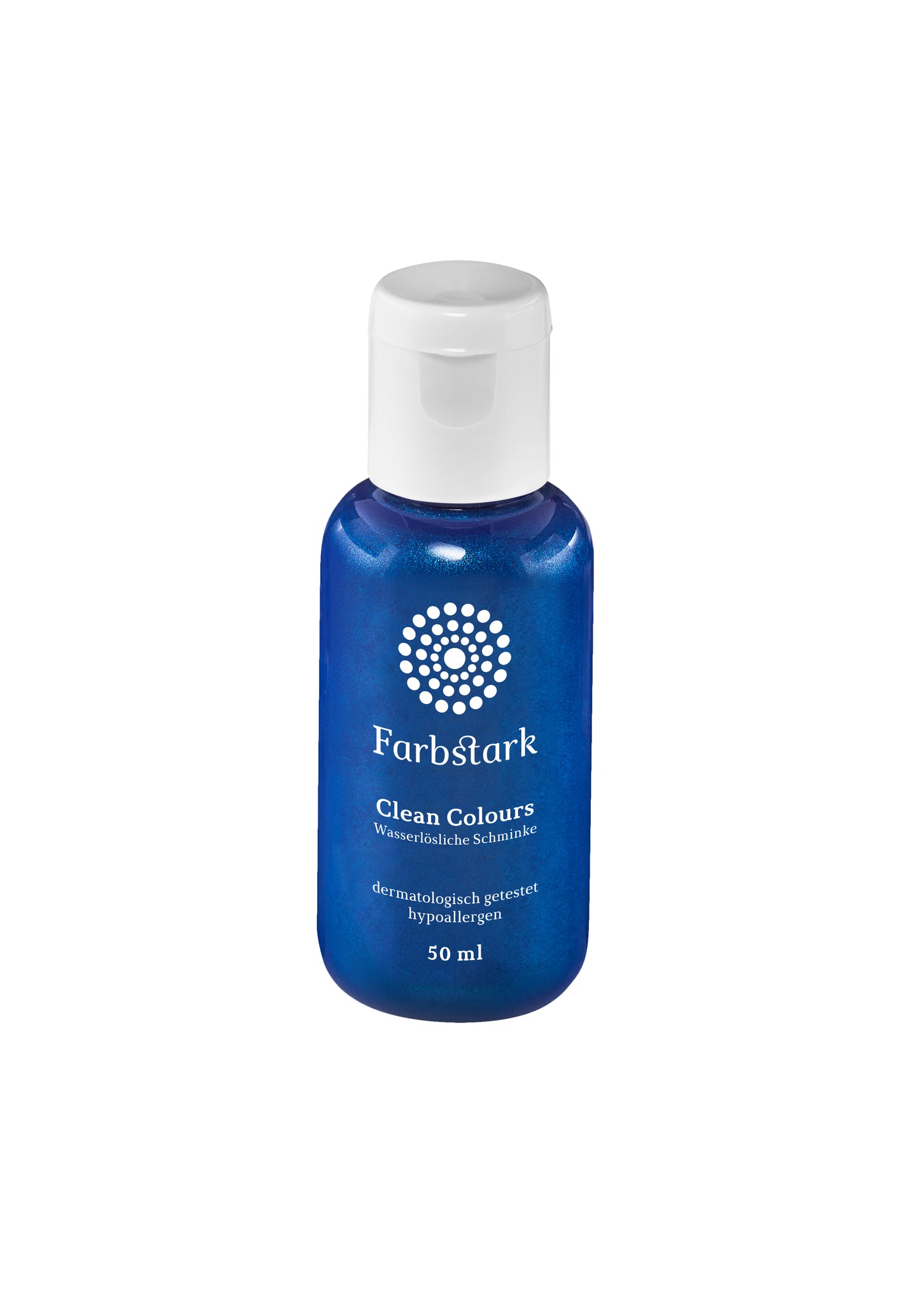 Bodypaintingfarbe Clean Colours Blau Metallic