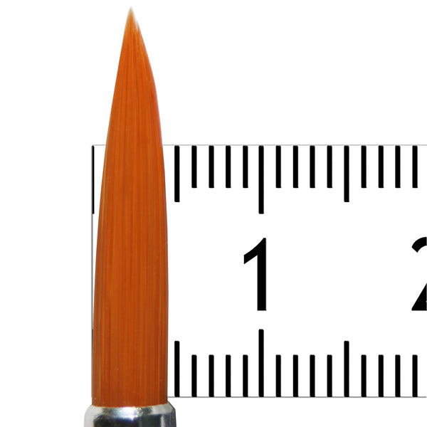 Bodypaint make-up brush round-pointed