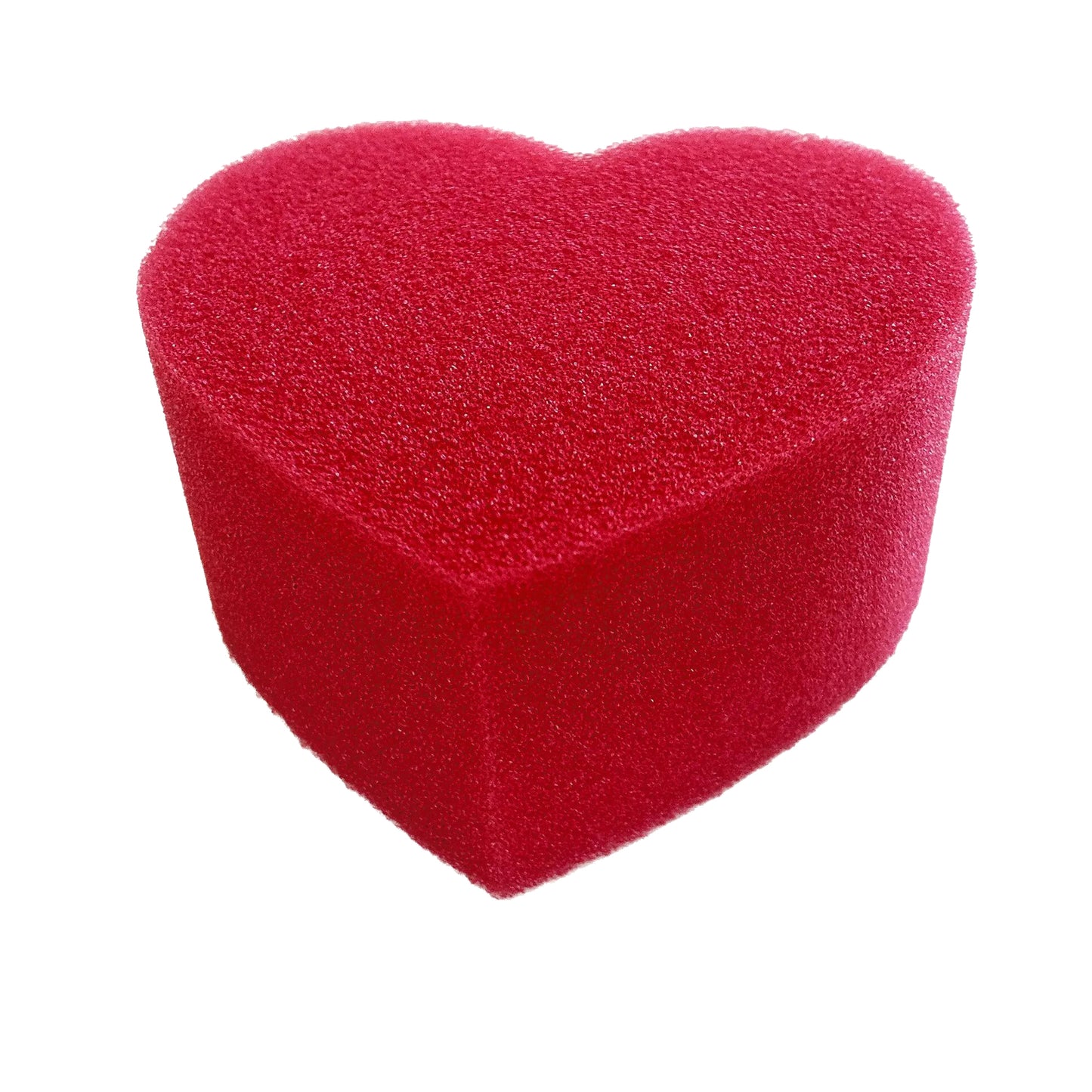Bodypainting make-up sponge heart